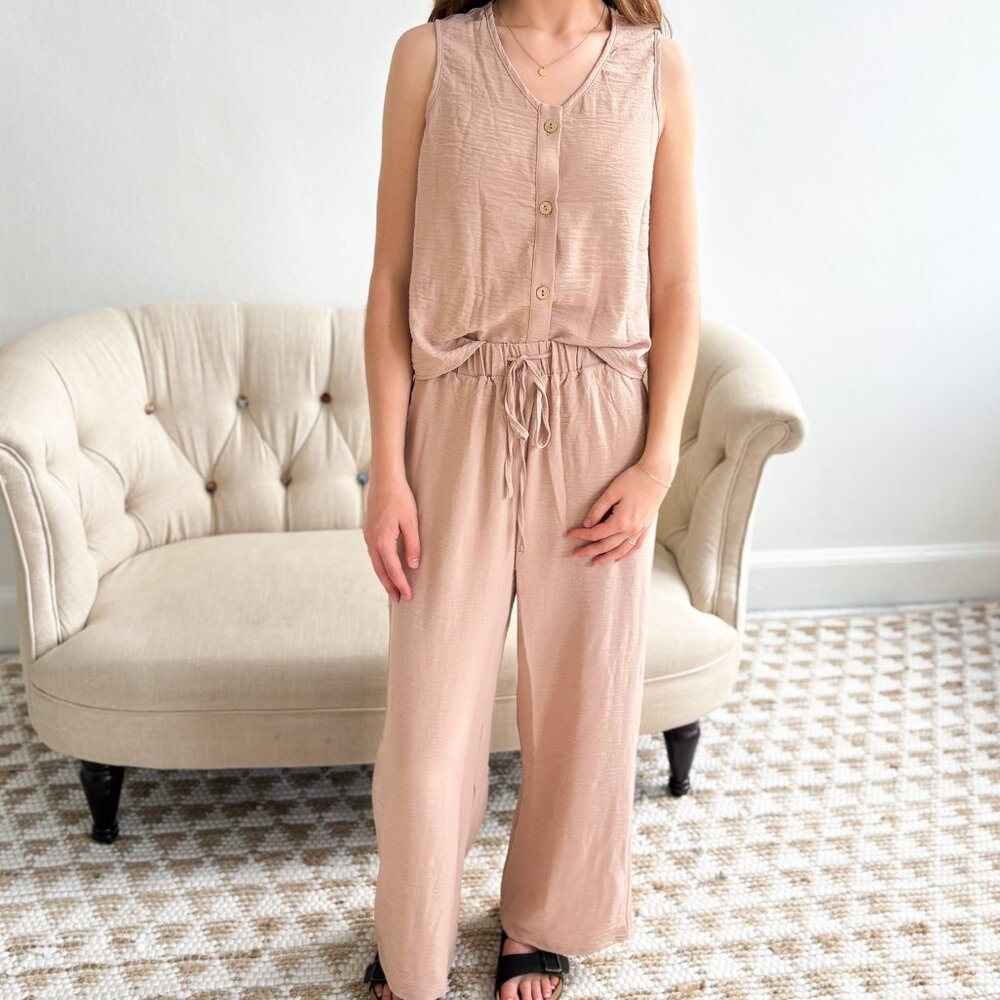 Copelan Wide Leg Pant Set
